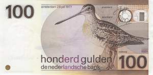 100 Gulden p97 1977